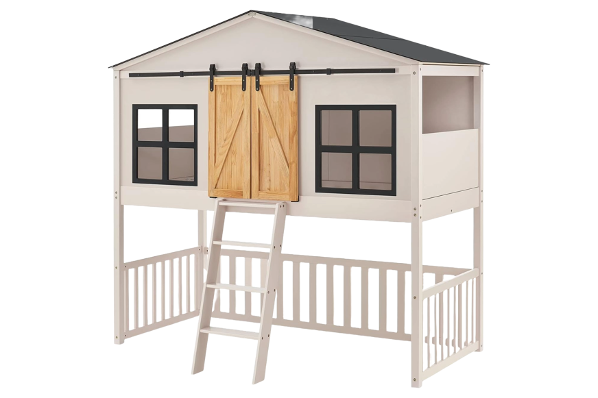 lit fermette juskys pour enfant